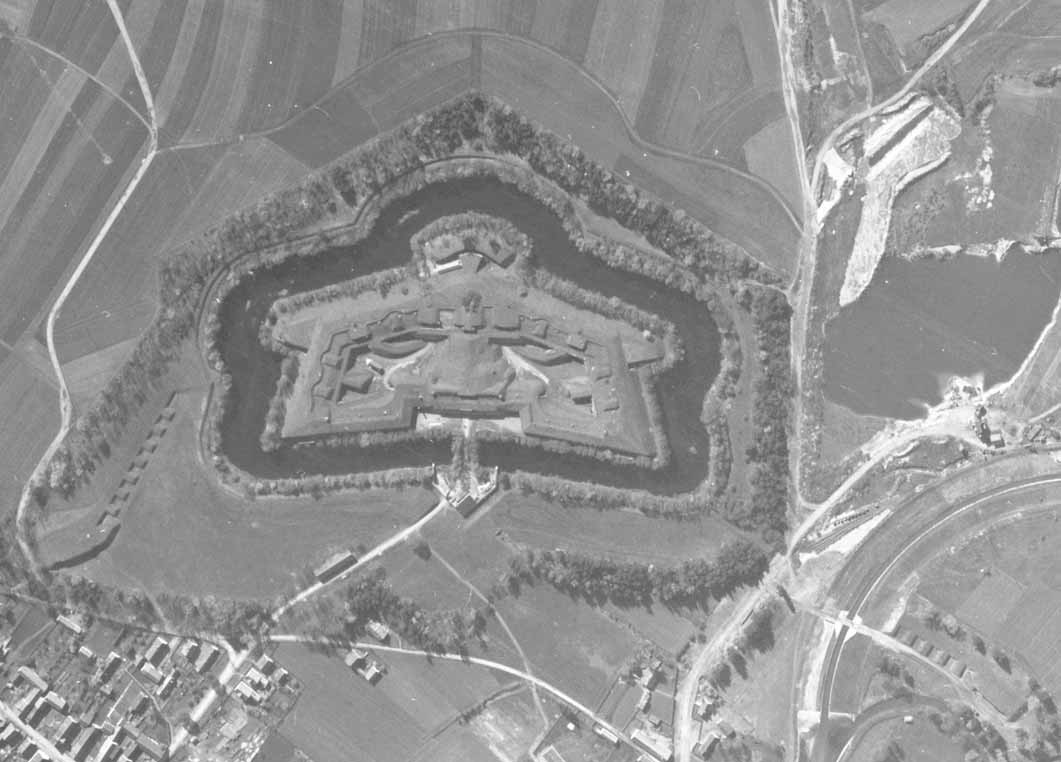 Luftbild aus der Zeit des 2.Weltkrieges