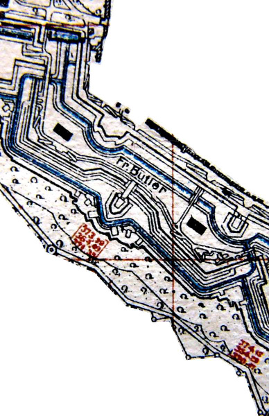 Ausschnitt aus ehem. Fortifikationsplan