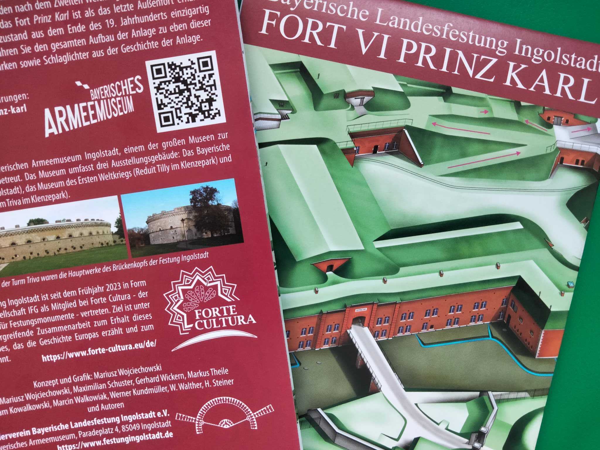Faltblatt Fort VI Prinz Karl